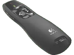 LOGITECH R400 Laserpointer, Präsentationsfernbedienung, Schwarz; Presenter----Presenter
