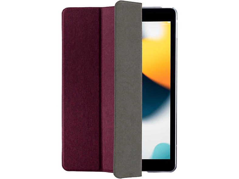 Hama 217165 Tablet-Case "Palermo" für Apple iPad 10.2" (2019/2020/2021), Bordeaux; Booklet