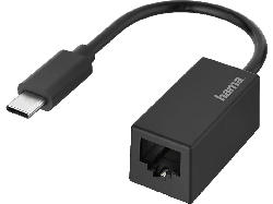 Hama 200322 USB-C auf RJ45/LAN, Gigabite; USB-C Adapter