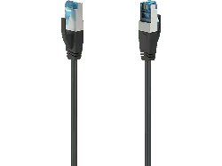 HAMA 00200678 Netzwerkkabel, Cat-6a, 10 Gbit / s, S FTP geschirmt, 0,25 m