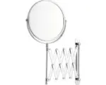 Hornbach Kosmetikspiegel Form & Style Two in One 2-fach 217 cm chrom ausziehbar