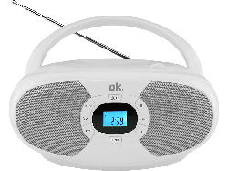 ok. CD-Radio ORC 131, weiß