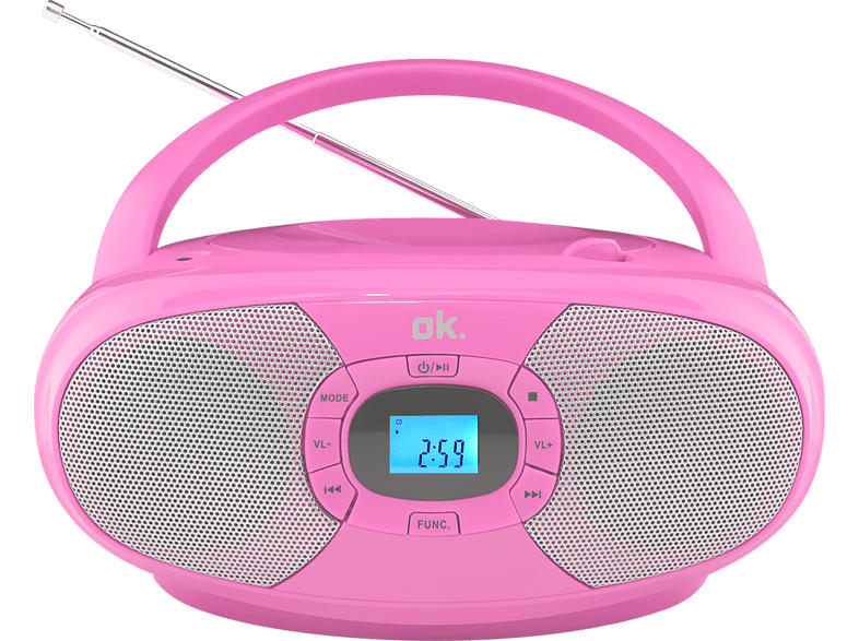 ok. CD-Radio ORC 131, pink