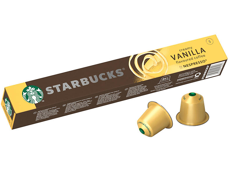 Starbucks Kaffeekapsel Creamy Vanilla (10 Stk., Kompatibles System: Nespresso); Kaffeekapseln 10 Stück (für Nespresso®)