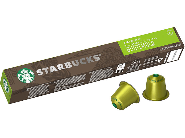 Starbucks Kaffeekapsel Guatemala (10 Stk., Kompatibles System: Nespresso); Kaffeekapseln 10 Stück (für Nespresso®)