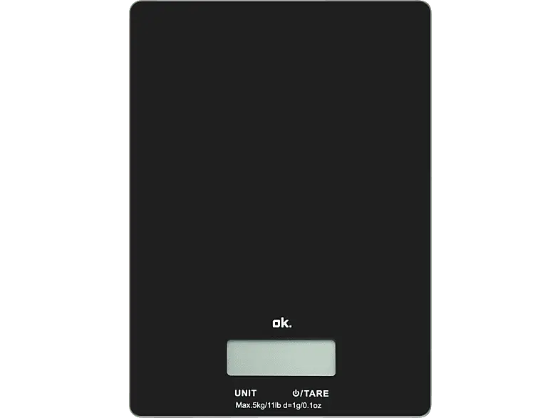 ok. OKS 3220 Digitale Küchenwaage (Max. Tragkraft: 5 kg)