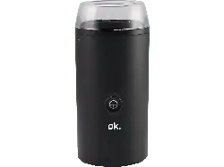 ok. OGC1821B Kaffeemühle (Schwarz, 180 Watt, Schlagmahlwerk)