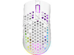 ISY Gaming Maus IGM-5000-WT Ultralight, Kabellos, Weiß
