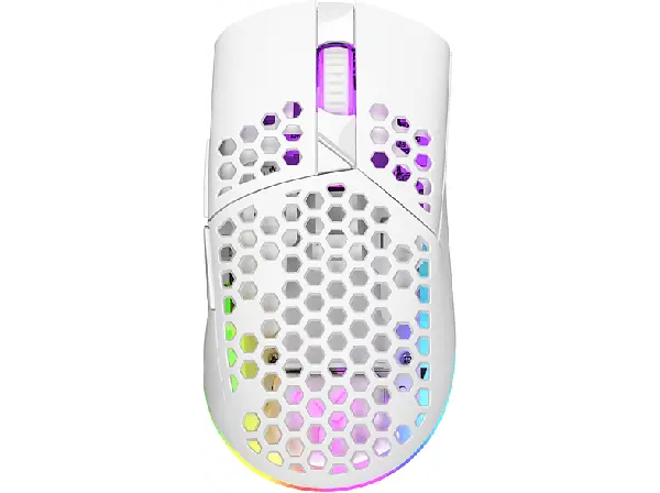 ISY Gaming Maus IGM-5000-WT Ultralight, Kabellos, Wei&szlig;