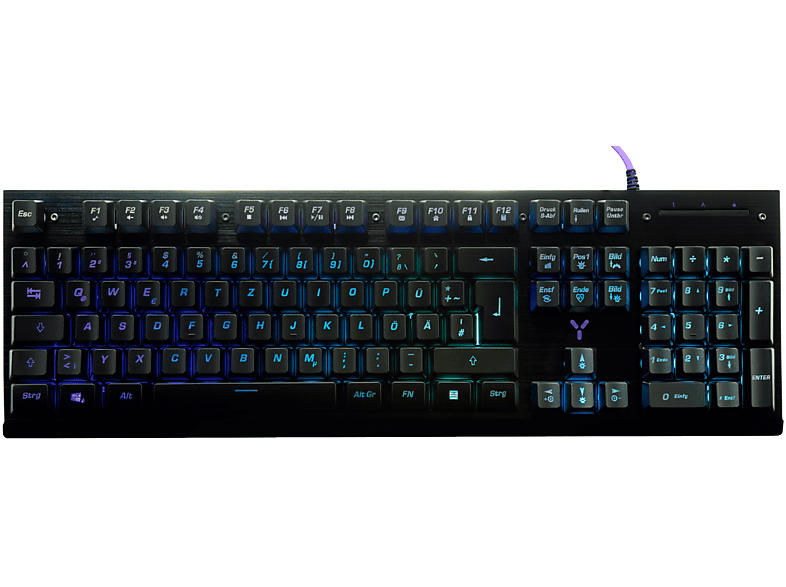 ISY Gaming Tastatur IGK-3000-1 schwarz