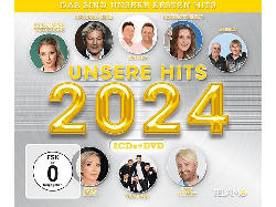 Various - Unsere Hits 2024 [CD + DVD Video]