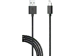 ISY Switch Play & Charge Cable, 3m schwarz IC-5006