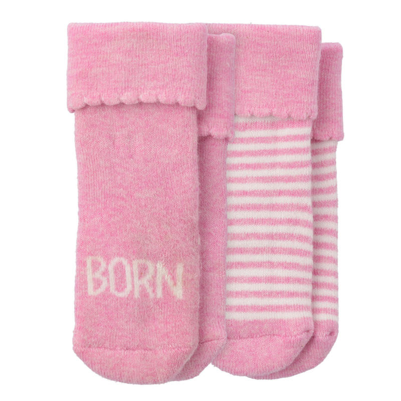 2 Paar Baby Socken aus Frottee