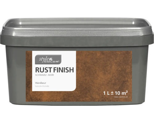 StyleColor RUST FINISH schwarz 1 l