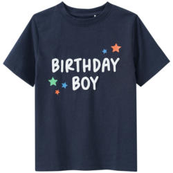 Jungen T-Shirt mit Geburtstags-Schriftzug (Nur online)