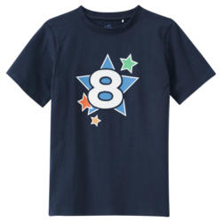 Jungen T-Shirt mit Geburtstagszahl (Nur online)