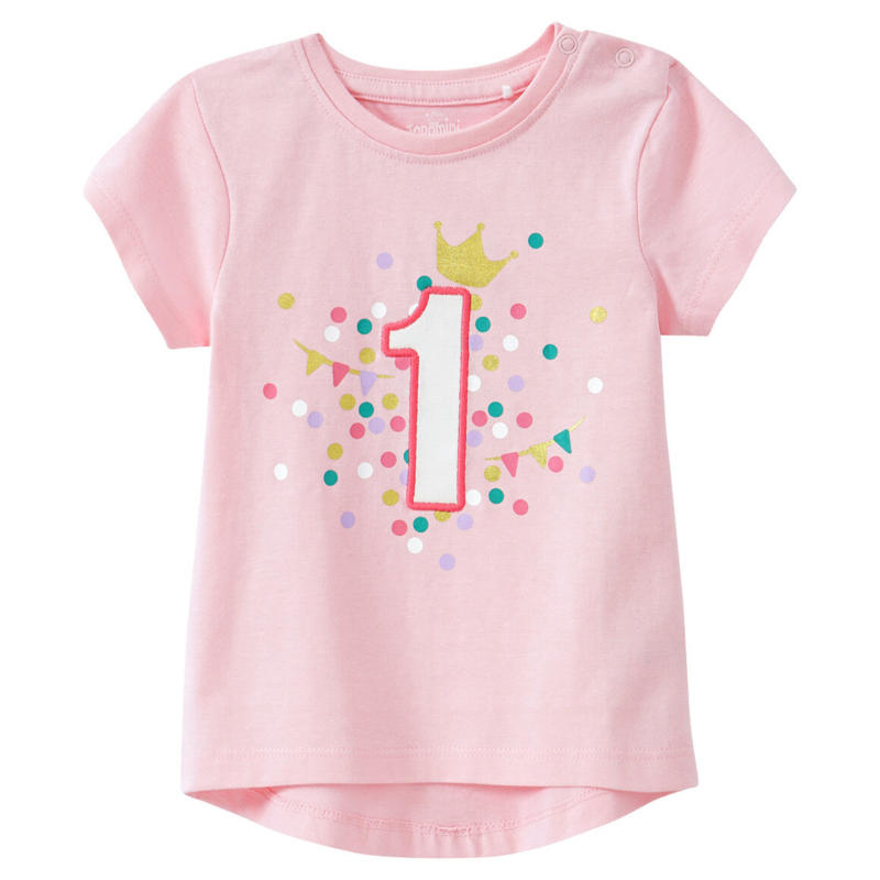 Baby T-Shirt mit Geburtstagszahl (Nur online)