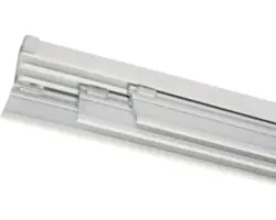 Flächenvorhangschiene Komfort Komplettset aluminium 3-läufig 170 cm