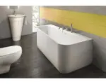 Hornbach Raumsparbadewanne Ottofond Pino Modell B 703928 155x75 cm weiß