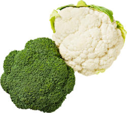 Blumenkohl-Broccoli-Mix, Herkunft siehe Verpackung, 2 Stück