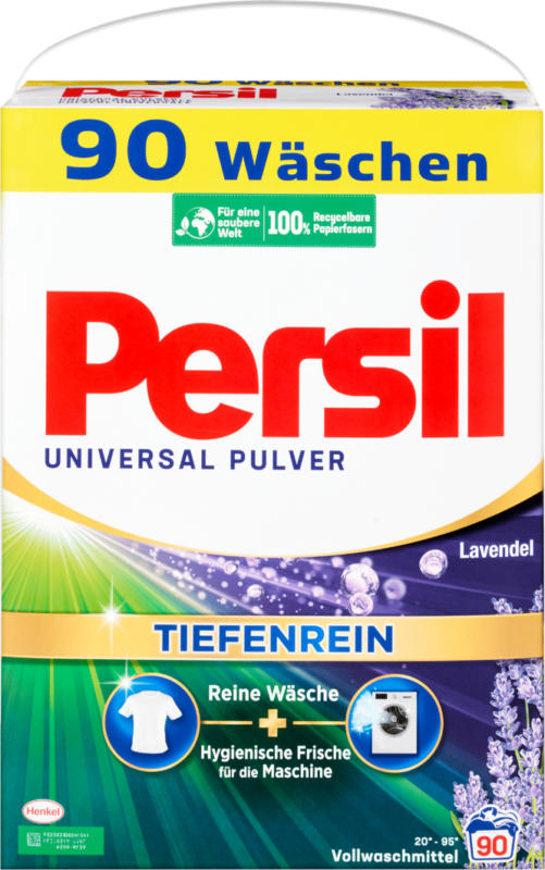 Persil Waschpulver Universal Lavendel , 90 lessives, 5,4 kg