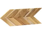 Hornbach Holz Verblendstein Rebel of Styles UltraWood Fischgrät 18x38,6 cm braun