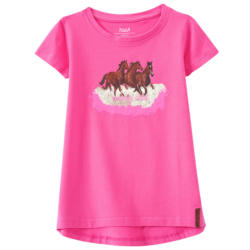 Mädchen T-Shirt mit Pferde-Motiv (Nur online)
