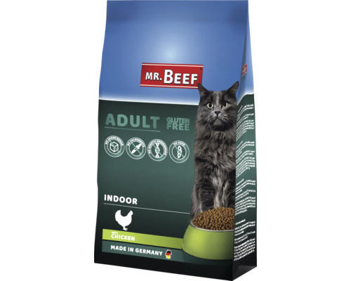 Katzenfutter trocken MR.BEEF Indoor 10 kg