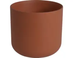 Blumentopf Keramik Ø 27 cm 27 x 27 x 26 cm kupfer