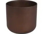 Hornbach Blumentopf Keramik Ø 13,5 cm 13,5 x 13,5 x 12,6 cm braun