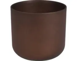 Blumentopf Keramik Ø 13,5 cm 13,5 x 13,5 x 12,6 cm braun