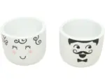 Hornbach Übertopf Keramik Cute Ø 8,5 cm H 8,5 cm weiß