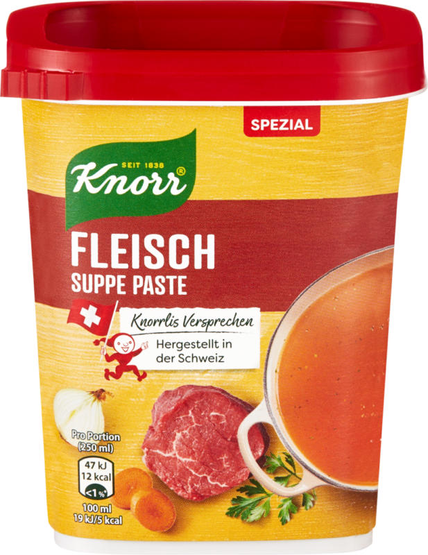 Knorr Fleischsuppe Spezial, Paste, 200 g