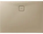 Hornbach Extraflache Reckteck-Duschwanne Breuer Modern Line Steinoptik Sandstein 100x90x4 cm