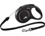 Hornbach Hundeleine flexi New Classic Seil Gr. S 8 m schwarz