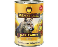 Hundefutter nass WOLFSBLUT Jack Rabbit Adult 395 g