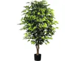 Hornbach Kunstpflanze Ficus Benjamin Höhe: 150 cm grün buschig
