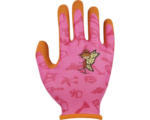 Hornbach Kinderhandschuh Floralie Gr. 5 orange pink
