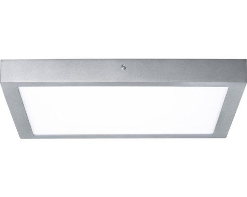 LED Panel Lunar chrom-matt mit Leuchtmittel 1-flammig 1600 lm 3000 K warmweiß 400x400 mm