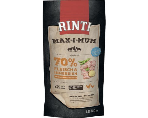 Hundefutter trocken Rinti MAX-I-MUM Huhn 12 kg