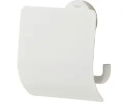 Toilettenpapierhalter Tiger Urban mit Deckel weiß matt