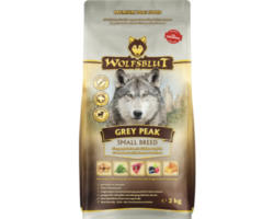 Hundefutter trocken WOLFSBLUT Grey Peak Small Breed 2 kg