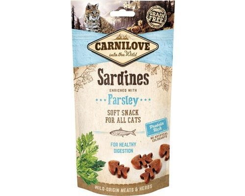 Katzensnack Carnilove Cat Soft Snack Sardine 50g