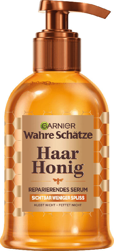 Wahre Schätze Haarserum Honig reparierend