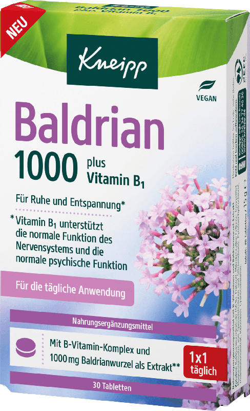 Kneipp Baldrian 1000 Tabletten 30 St