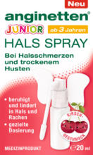 dm-drogerie markt anginetten Hals Spray junior - bis 31.03.2024