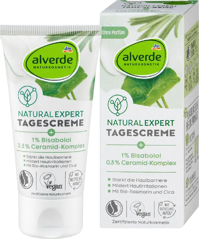 alverde NATURKOSMETIK Tagescreme Natural Expert