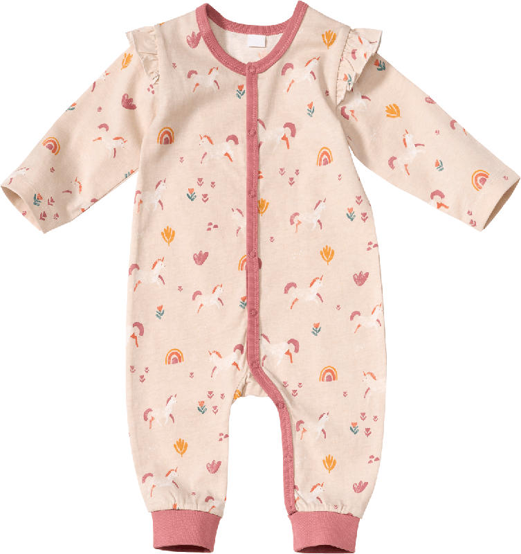ALANA Schlafanzug mit Einhorn-Muster, rosa, Gr. 62/68