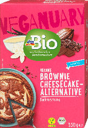 dmBio Backmischung Veganuary Brownie Cheesecake-Alternative