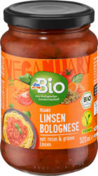 dmBio vegane Linsenbolognese